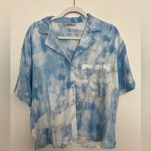 Stradivarius short sleeve button shirt